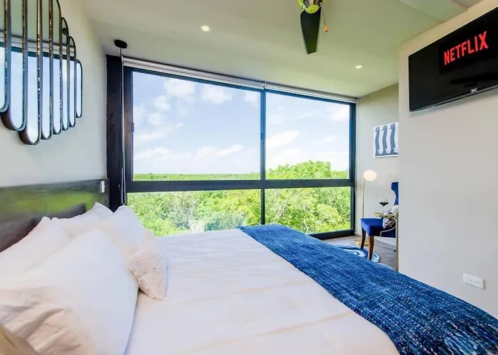 3br Penthouse With Rooftop Pool Near Centro Tulum