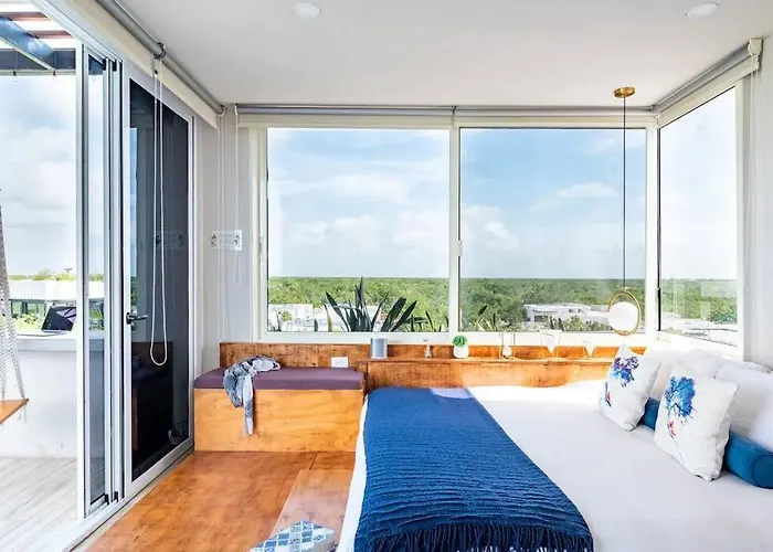 Appartement 3br Penthouse With Rooftop Pool Near Centro Tulum