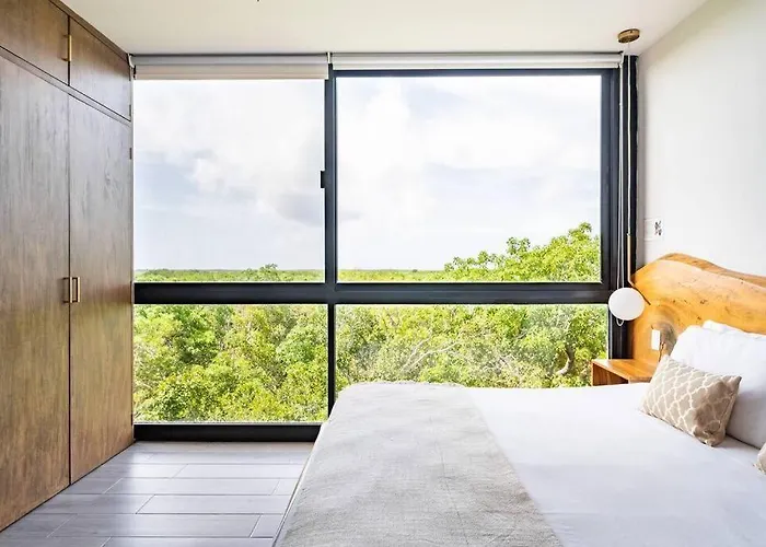 3br Penthouse With Rooftop Pool Near Centro Tulum