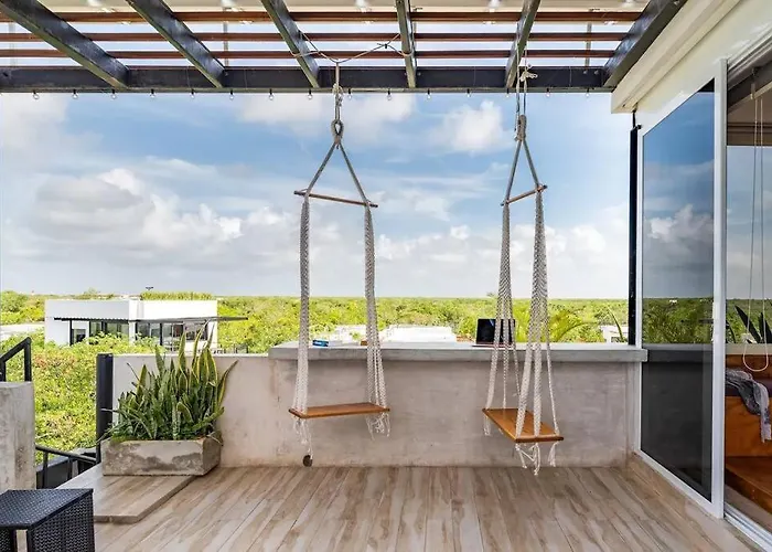 Appartement 3br Penthouse With Rooftop Pool Near Centro Tulum