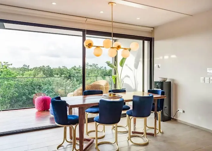 3br Penthouse With Rooftop Pool Near Centro Tulum